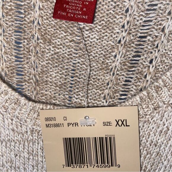 Vintage Guess Cream Sweater vest - NWT - Picture 6 of 10